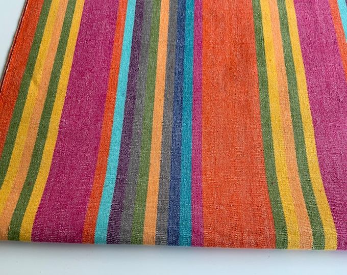 Deckchair Canvas, Kitty,  Vintage Stripes, Heavy Duty Cotton, 1.5 Meter Length