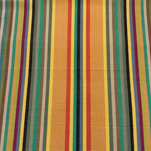 Deckchair Canvas, Ruby,  Vintage Stripes, Heavy Duty Cotton, 1.5 Meter Length