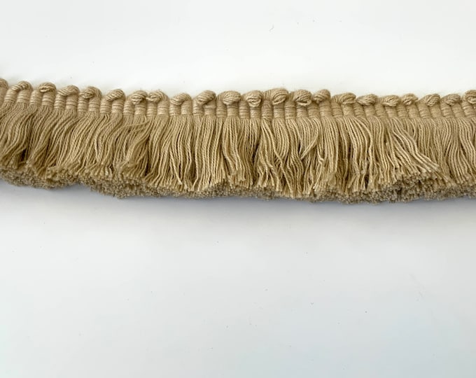 Cut Fringe Trim, Jute, 100% Cotton, Superb Quality,  Per Meter