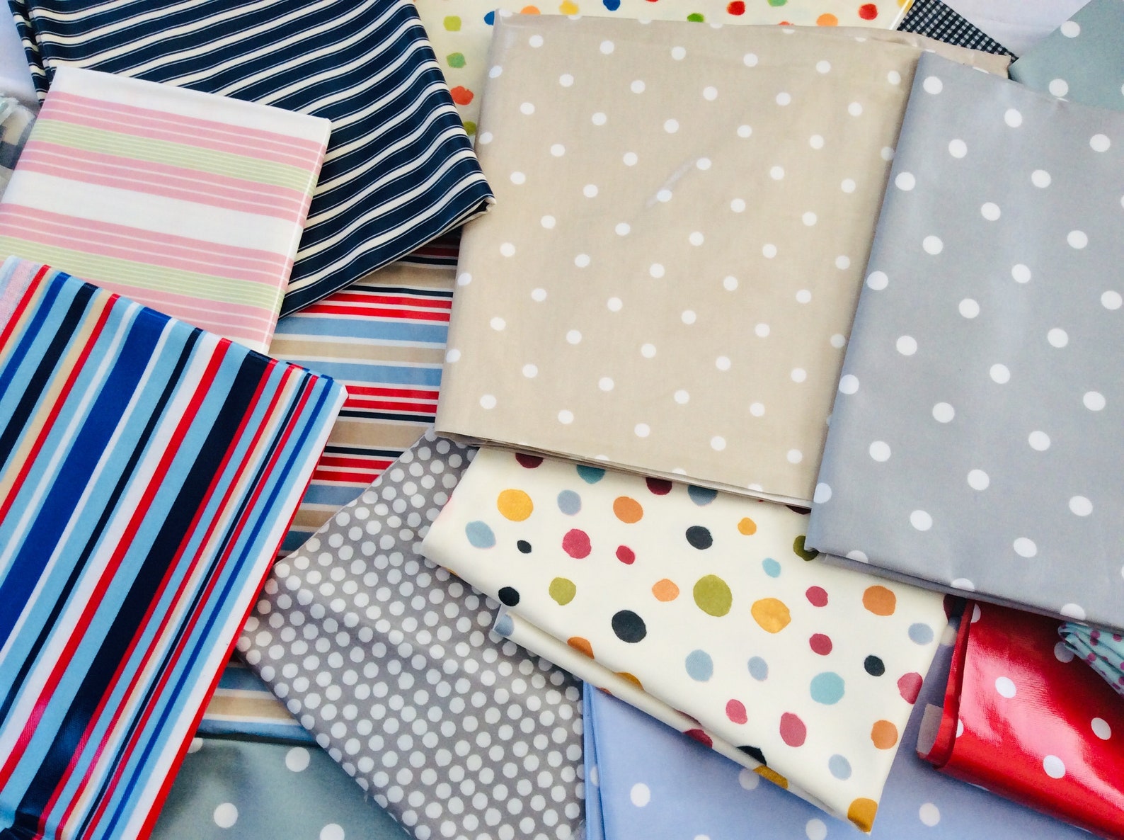 REDUCED Oilcloth 2KG Bag of PVC Coated Cotton Oilcloth Etsy