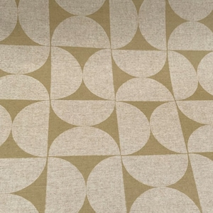 Oilcloth Fabric, Exclusive Morris Designs, Athena in Gold, PVC coated Cotton, Superb Quality, Per Meter