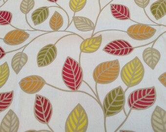 Oilcloth Fabric, PVC Coated, Orla Autumn Branches, Per Meter