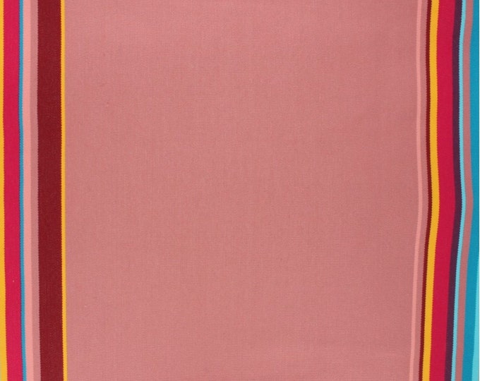 Deckchair Canvas, Doris, Old Rose Pink Stripe, Heavy Duty, 1.5 Meter length