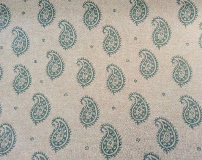 Oilcloth Fabric, Exclusive Morris Designs, Nikita,  Aquamarine Colourway,  PVC coated Cotton, Superb Quality, Per Meter