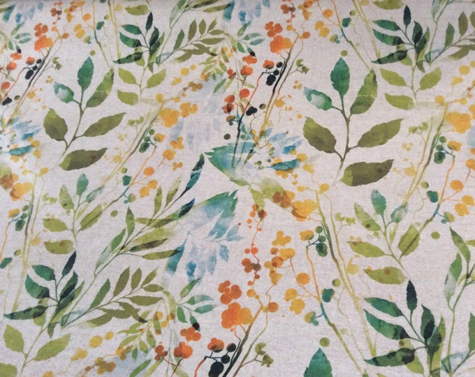 Oilcloth Fabric, PVC Coated, Exclusive Morris Designs, Constantine, Per Meter