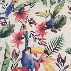 Oilcloth Fabric, PVC Coated, Exclusive Morris Designs, Wonderland, Per Meter