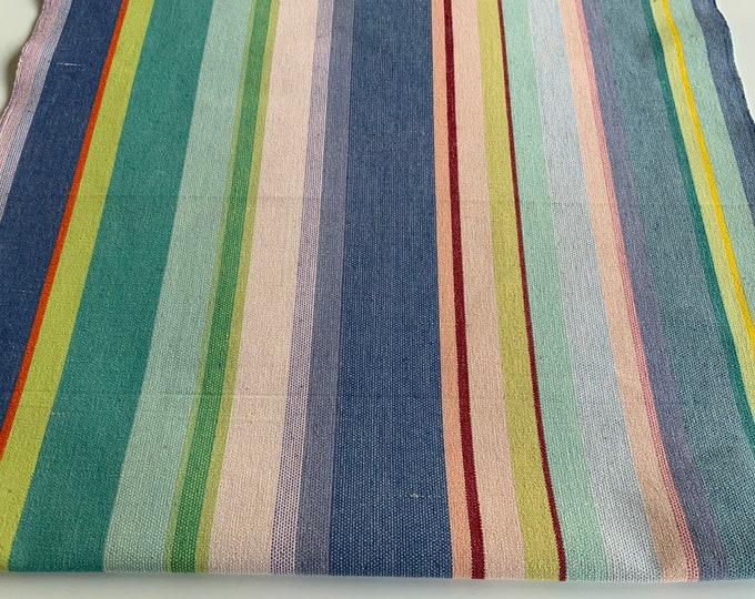 Deckchair Canvas, Dolly,  Vintage Stripes, Heavy Duty Cotton, 1.5 Meter Length