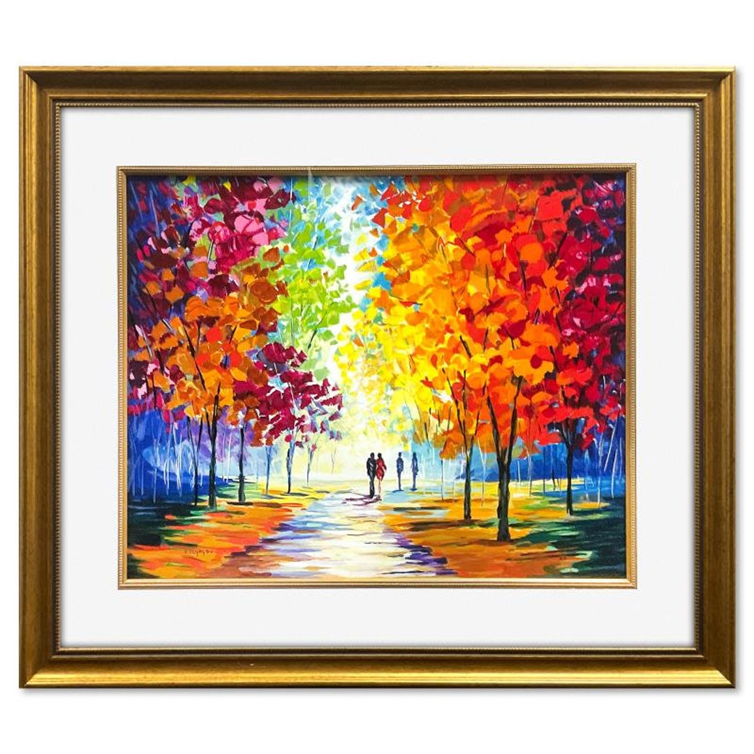 Slava Ilyayev, Framed Artist Proof, Hand Signed With Letter of