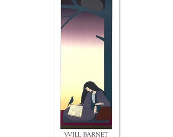 Will Barnet (1911-2012), "The Caller" Collectible Vintage Exhibit Lithograph (21" x 50") with Letter of Authenticity.