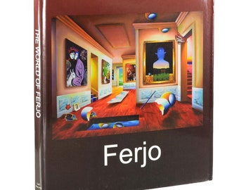 Libro de Bellas Artes con obras de Ferjo. "El Mundo de Ferjo".