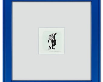 Framed Pepe le Pew Etching: Warner Bros. Limited Edition Art