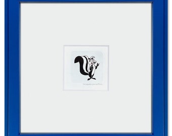 Framed Pepe le Pew Etching: Warner Bros. Limited Edition Art