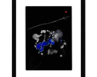 Joan Miro (1893-1983), Framed Lithograph on Paper with Letter of Authenticity.