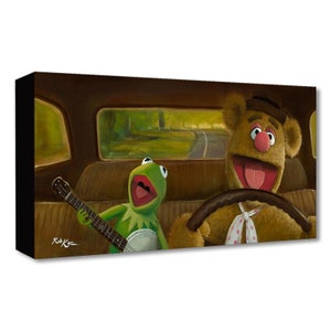 Rob Kaz, "Movin' Right Along" Limited Edition Canvas from the Disney Fine Art Treasures collection; COA.