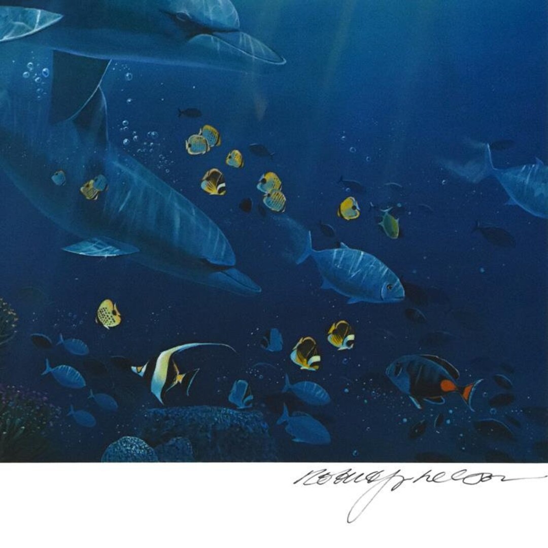 Robert Lyn Nelson: Lahaina Sea Flight, Signed Limited Edition