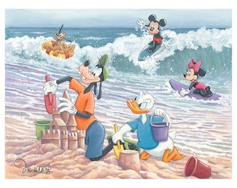 新品　WDW限定 ディズニー　アート　ミシェルセントローレン　fine art 新品 WDW限定 ディズニー アート ミシェルセントローレン fine art