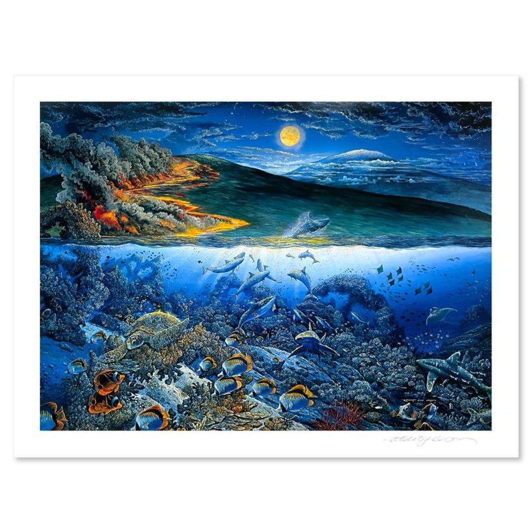 Robert Lyn Nelson 'wonders of Mahea-lani' Signed Limited