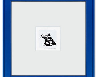 Framed Pepe Le Pew Etching: Warner Bros. Limited Edition Art