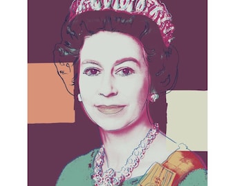 Andy Warhol, Queen Elizabeth II, Nº337, Official Limited Edition