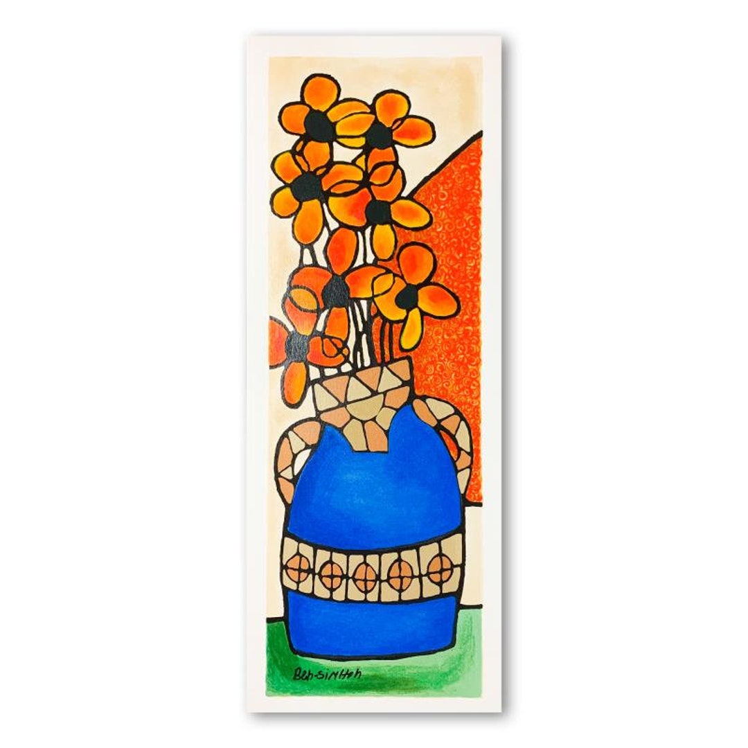 Ben Simhon, Hand Signed Limited Edition Serigraph on Paper With Letter ...