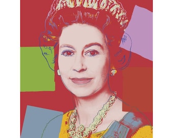Andy Warhol, Queen Elizabeth II, Nº337, Official Limited Edition