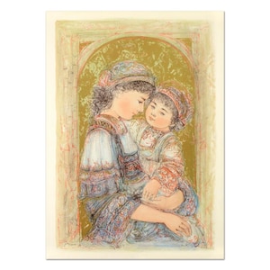 Edna Hibel "Mother and Child of Thera" Signed Lithograph