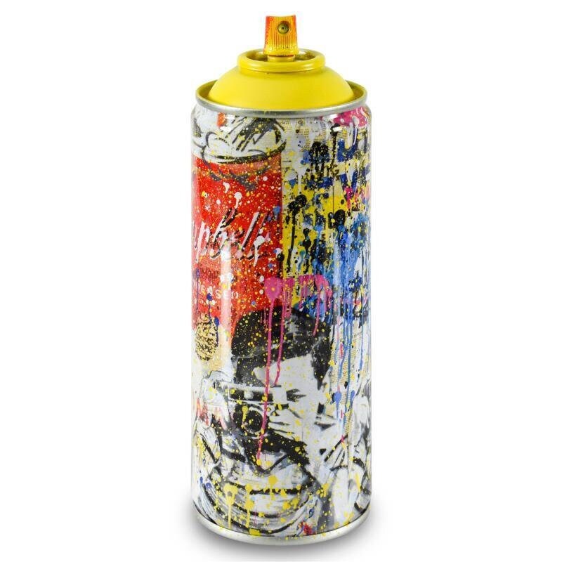 現代美術　DISKAH『DISKAH SMASH！』スプレー＆マーカー0317A Mr. Brainwash, 