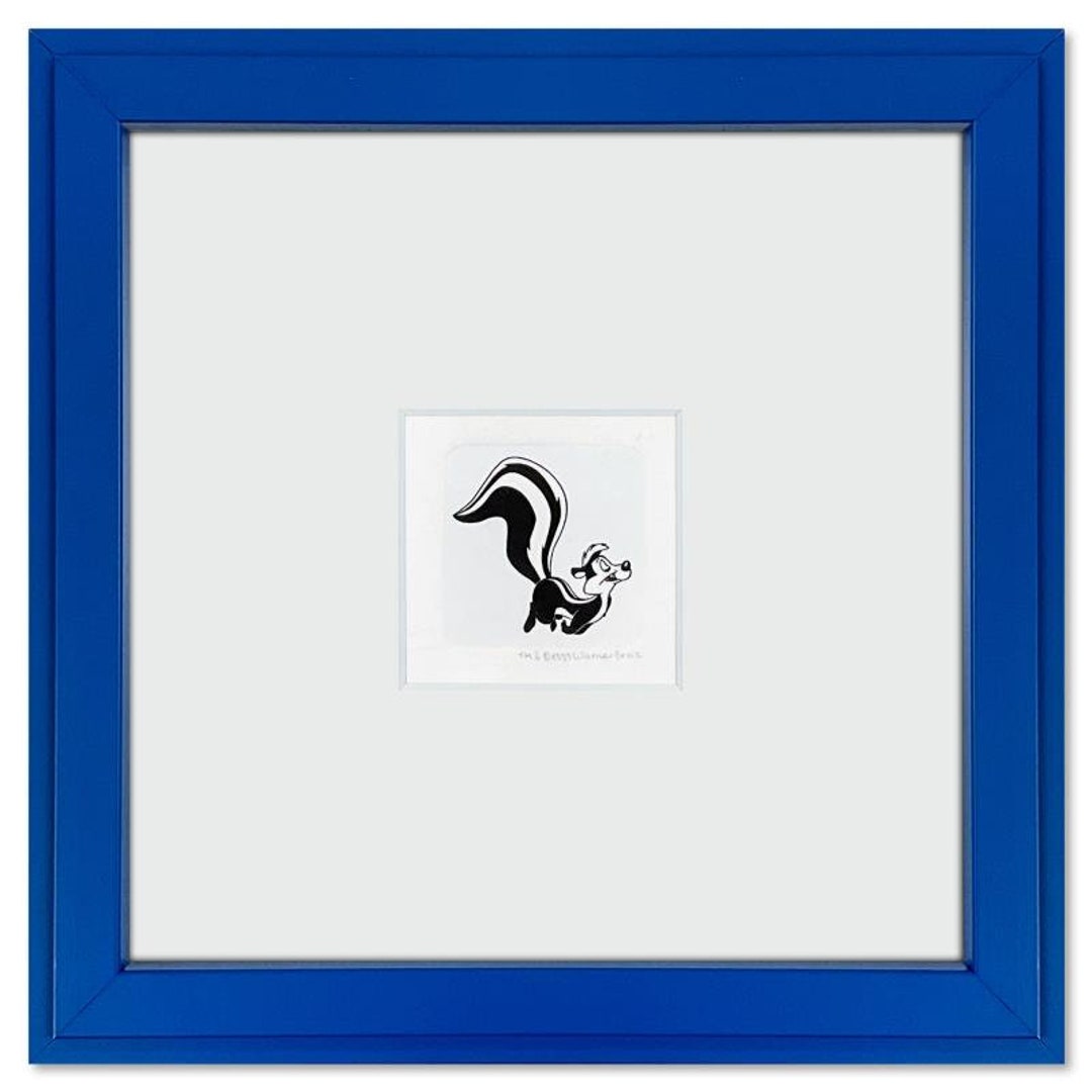 Framed Pepe Le Pew Etching: Warner Bros. Limited Edition Art - Etsy