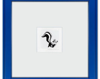 Framed Pepe le Pew Etching: Warner Bros. Limited Edition Art