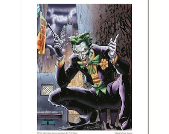 Limited Edition Jim Lee Signed Art and Numbered Lithograph