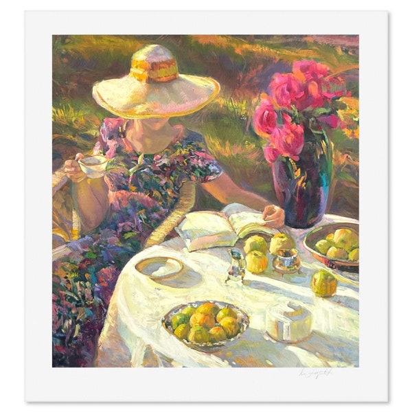 Don Hatfield, "Simple Pleasures" Limited Edition Printer's Proof, Numbered and Hand Signed with Letter of Authenticity.