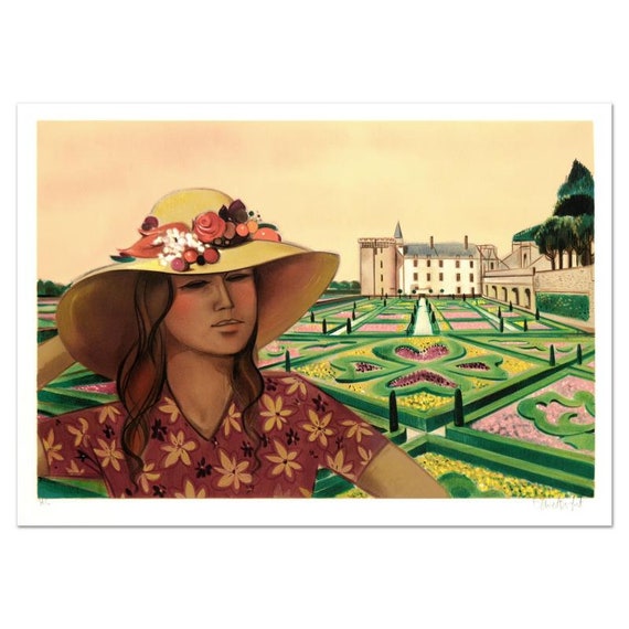 Robert Vernet Bonfort, chateau and Gardens Limited Edition