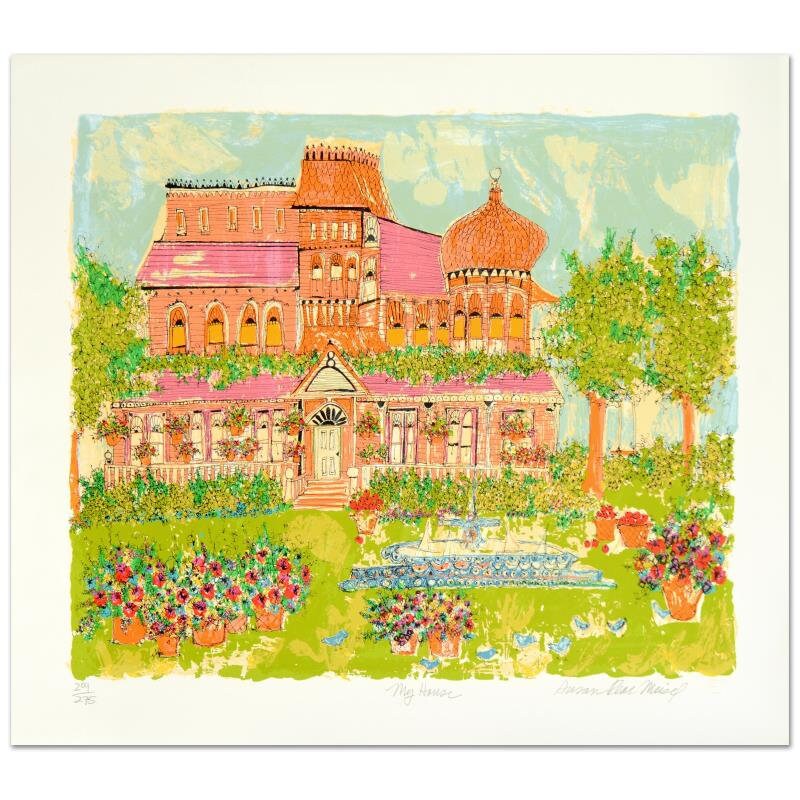 Susan Pear Meisel リトグラフ作品 Susan Pear Meisel リトグラフ作品