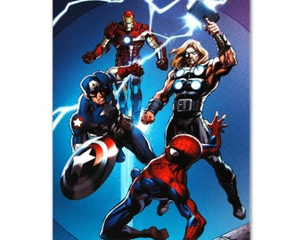 Ultimate Spider-Man #157 Limited Edition Canvas Giclee Art by Mark Bagley