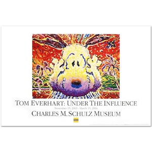 Tom Everhart Snoopy Lithograph: Limited Edition Hand-pulled Art - Etsy