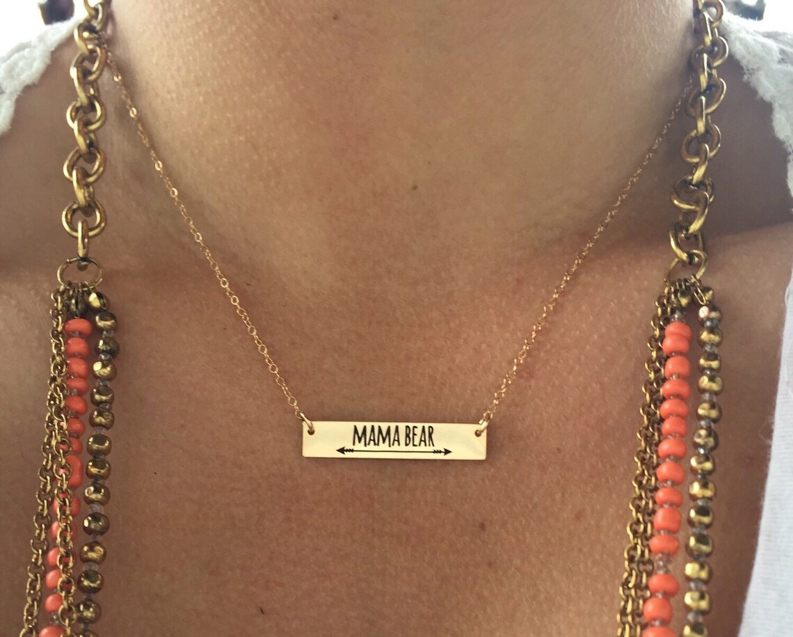 Mama Bar Necklace