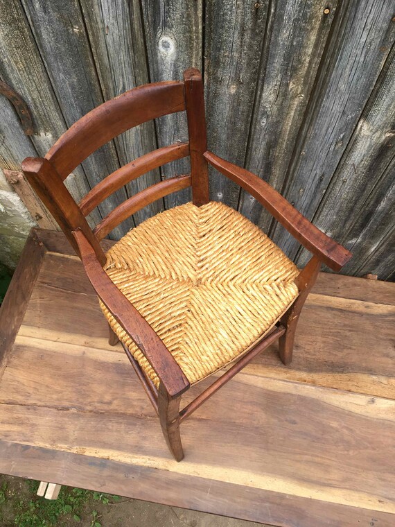 rustic baby high chair