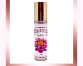 Pink Lotus Anointing Oil Roll-on