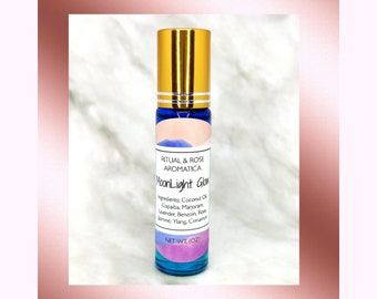 MoonLight Glow Aromatherapy Oil Roll-on | Relaxing Aromatherapy | Essential oils for Relaxation | Essential oils for Stress Relief