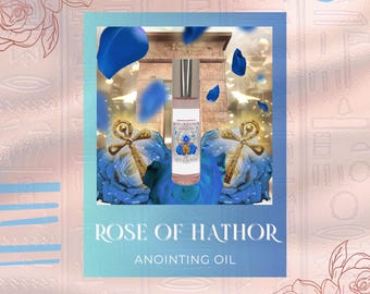 Rose of Hathor Anointing Oil, Goddess oils, Natural Aromatherapy oil, Natural Fragrance, Natural Perfume, goddess essential oils