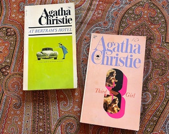 Agatha Christie pair -- At Bertram's Hotel & Third Girl