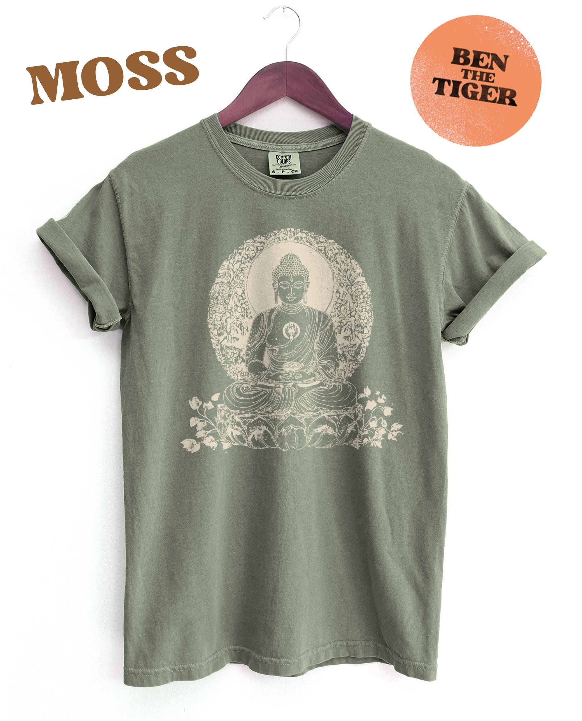 Meditating Buddha T-shirt, Buddha Shirt, Buddhism Shirt