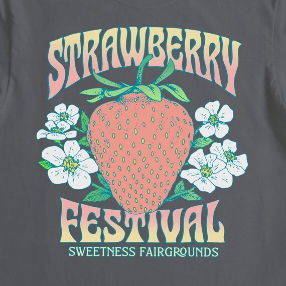 ☆関税込☆WONDER VISITOR★Strawberry Overfit Raglan T-shirt WONDER VISITOR】Strawberry Overfit Raglan T-shirt (WONDER