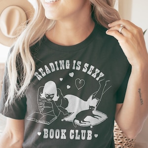 Reading is Sexy Shirt, Book Lover Shirt, Reading shirt, Bookworm Shirt, Librarian Shirt, Bookish Shirt, Reader gift, Librarian gift