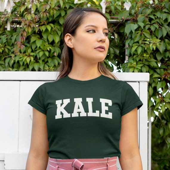 Buy KALE Shirt, Kale Tshirt, Kale Tee, Vegan T-shirt, Plant Shirt, Vegan  Tshirt, KALE College, Kale University Graphic Online in India - Etsy