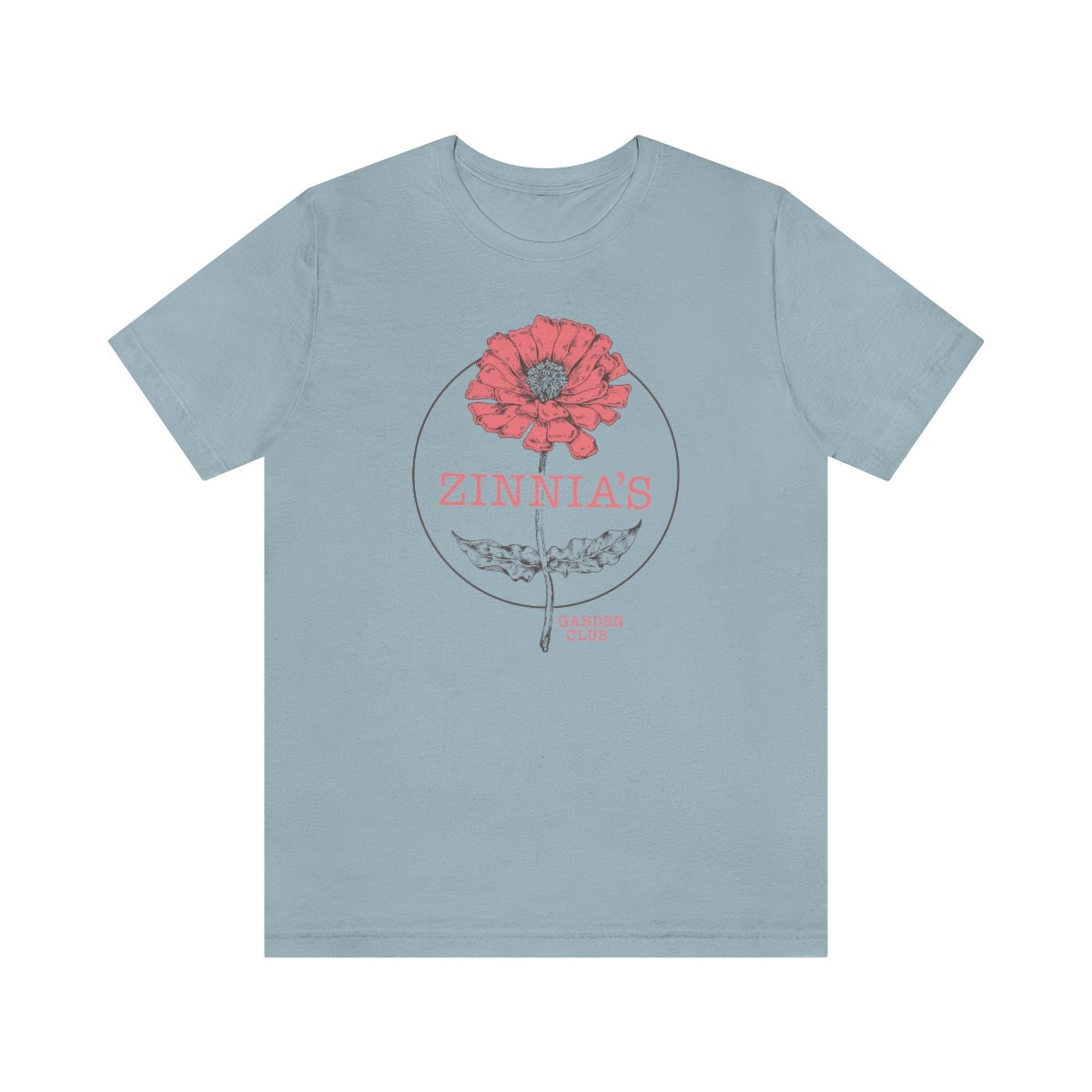 Zinnia Shirt Zinnia Tshirt Zinnia Tee Zinnia's Garden - Etsy