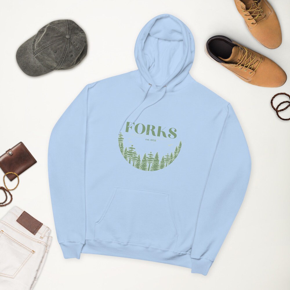 Forks WA Twilight Merch Unisex fleece hoodie Etsy