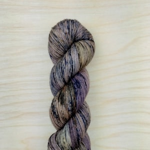 ARTIFACT - Hand dyed and Speckled Yarn, Fingering/Sock Weight, 75/25 Merino Wool & Nylon