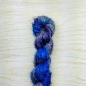 STARGAZER - Mohair Kidsilk Handdyed Yarn, Lace Weight