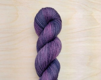 CAPUT MORTUUM - WORSTED Handdyed Yarn, 100% Merino, Ready to Ship!